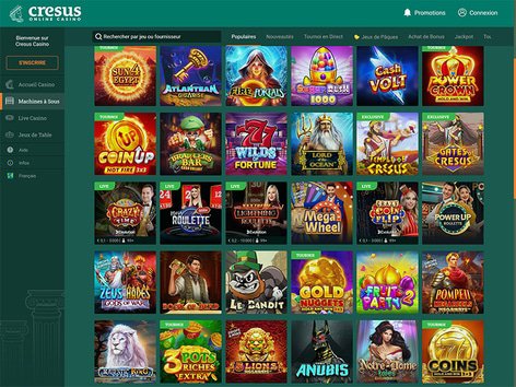 Cresus Casino Software Screenshot