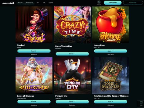 Grandz Casino Software Screenshot