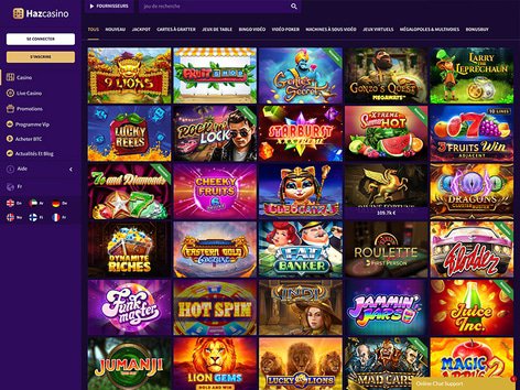 Haz Casino Software Screenshot
