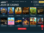 Jack21 Casino Software Screenshot