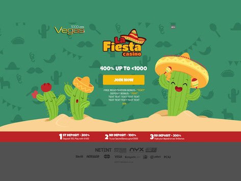 La Fiesta Casino Software Screenshot