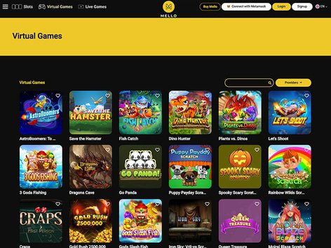 Mello Casino Software Screenshot