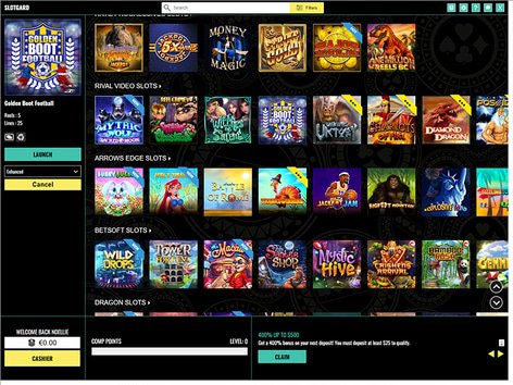 Slotgard Casino Software Screenshot
