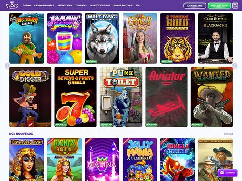 Slots Palace Casino Software Screenshot