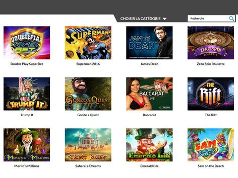 Superlines Casino Software Screenshot