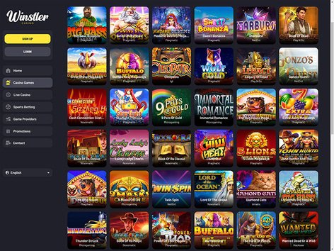 Winstler Casino Software Screenshot