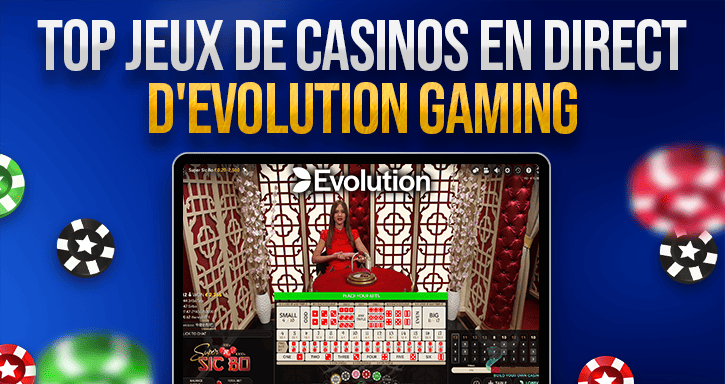 jeux live d'evolution gaming