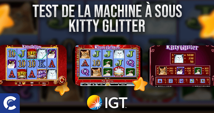 test de la machines a sous kitty glitter