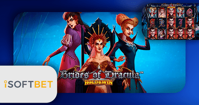 Lancement du jeu Brides of Dracula Hold and Win