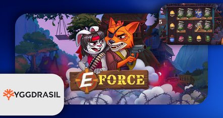 lancement du jeu de machine à sous E-Force d'Yggdrasil