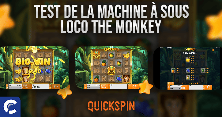 test de la machines a sous loco the monkey
