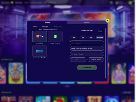 Space Fortuna Cashier Screenshot