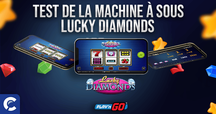 test de la machine à sous lucky diamonds