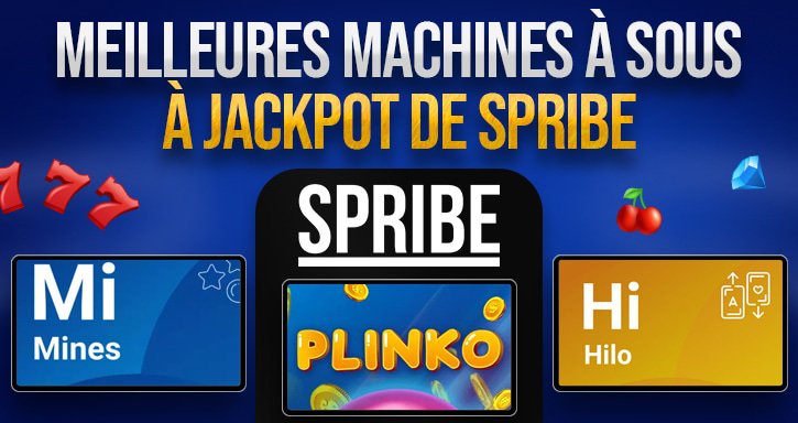 meilleures machines à sous de spribe