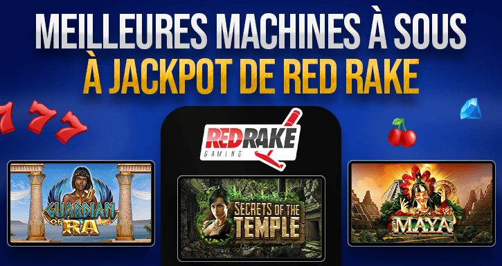 bonus sur les jeux de red rake gaming