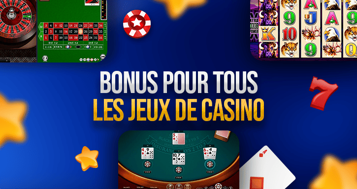 jeux avec bonus