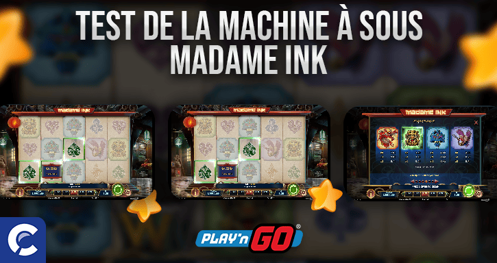 test de la machine à sous madame ink