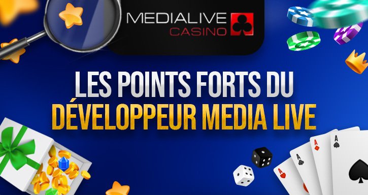 caractéristiques des jeux de media live