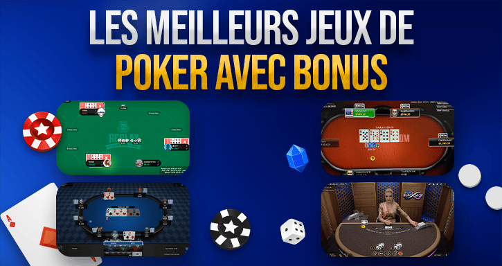 jeux de poker avec bonus