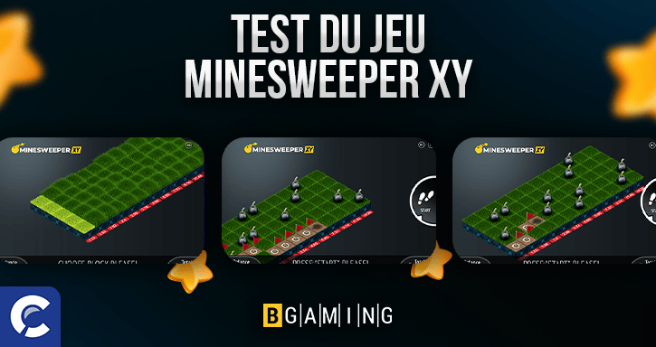 test du jeu minesweeper xy