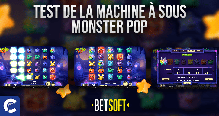 test de la machine à sous monster pop