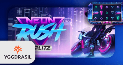 Neon Rush Splitz est la prochaine machine à sous de Yggdrasil