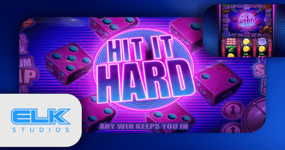 La nouvelle machine à sous Hit It Hard de ELK Studios est là