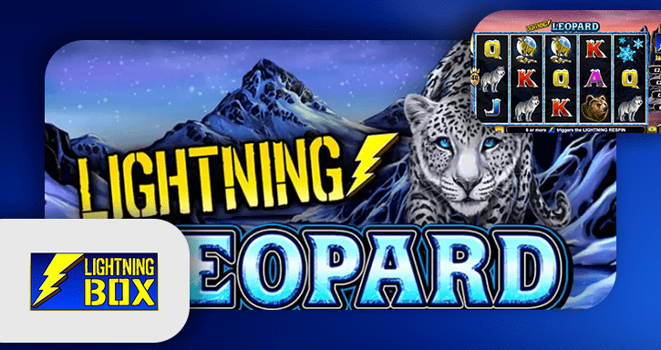 machine a sous lightning Leopard