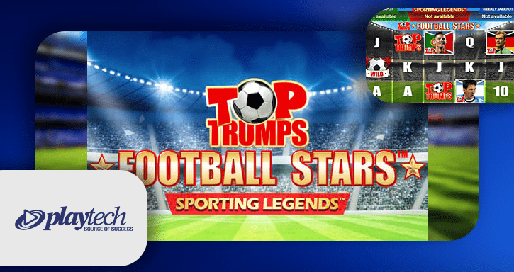 Playtech lance le jeu Top Trumps Football Stars: Sporting Legends