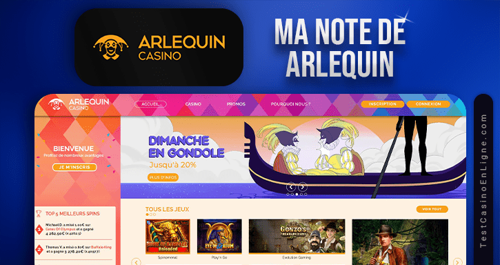 Aperçu de Arlequin Casino