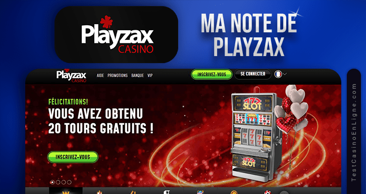 apercu de Playzax casino