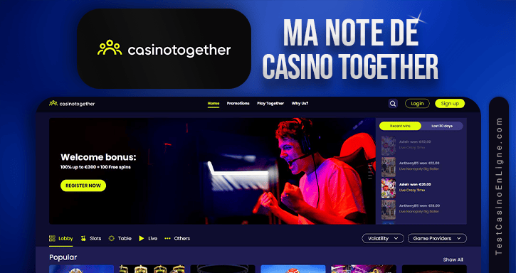 note de togheter casino