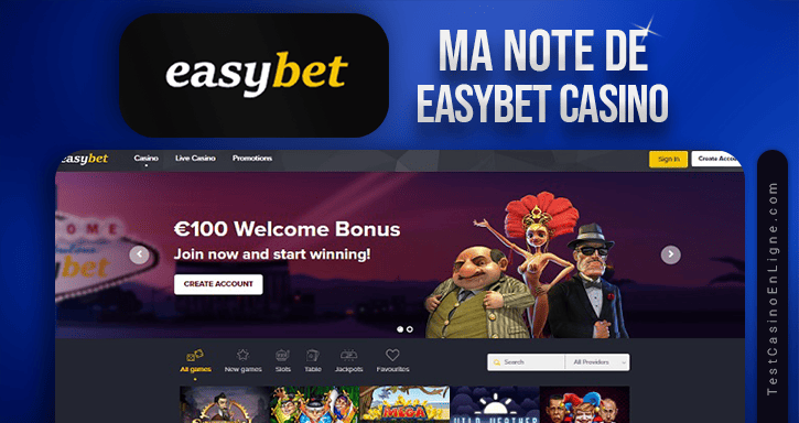 note de casino easybet