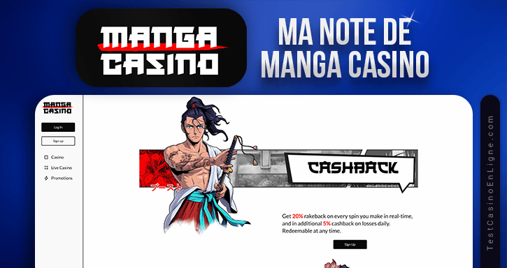 note et recommandation de manga casino