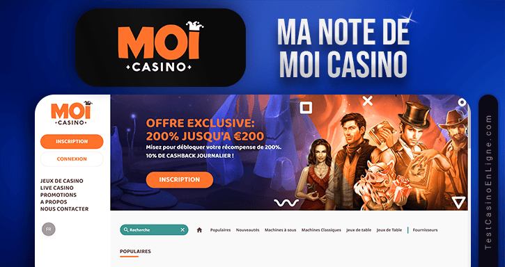 note et recommandation de moicasino