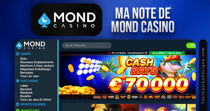 jeux de Mond Casino