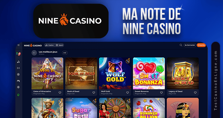 note et recommandation de nine casino