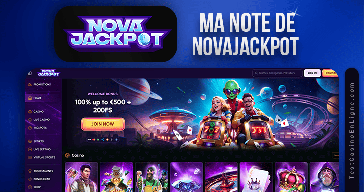 note nova jackpot