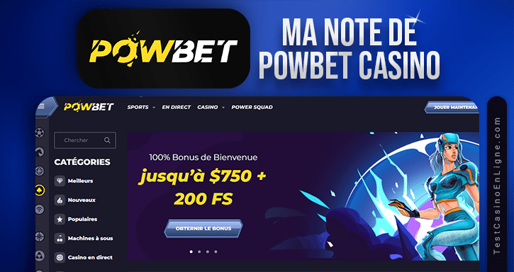 jeux de powbet casino