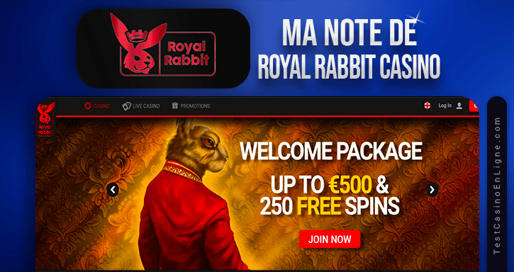 note de casino royal rabbit