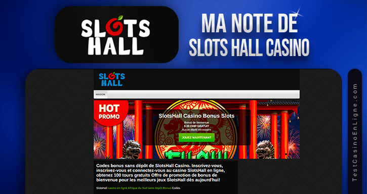 note de casino slots hall