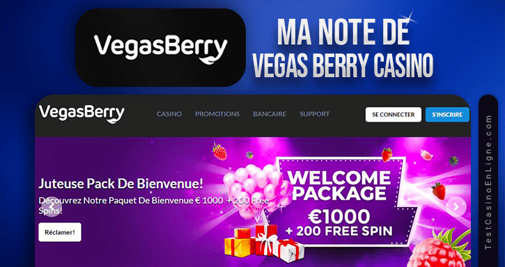 note de casino vegasberry