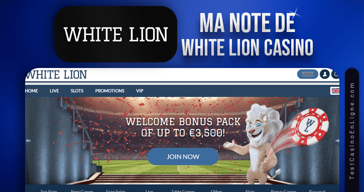 Aperçu de White Lion Casino