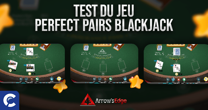 test du jeu perfect pairs blackjack