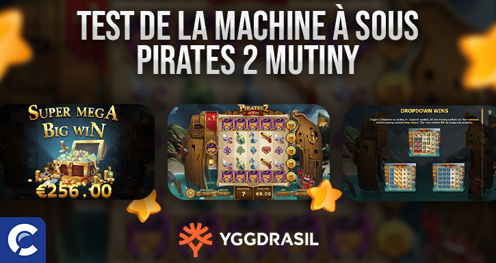 test de la machines a sous pirates 2 mutiny