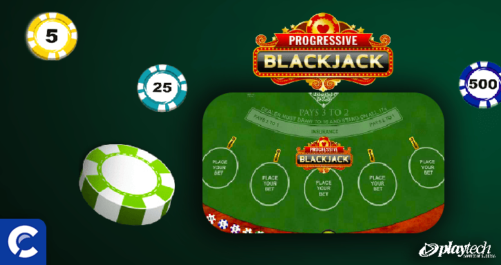 progressive blackjack