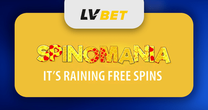 Promotion Spinomania du casino LVBet