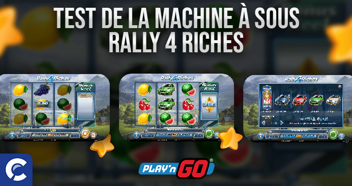 test de la machine à sous rally 4 riches