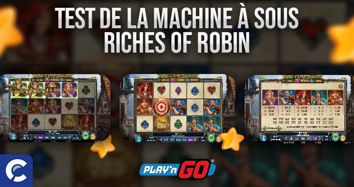 test du jeu riches of robin