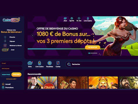 Casino360 Website Screenshot